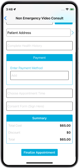 Mobile dental practice management software