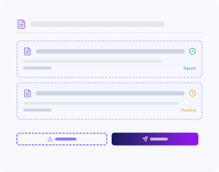 Documents and forms interface with upload and management system