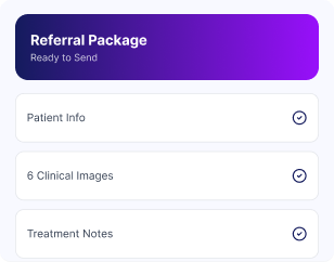 Case packaging interface for bundling clinical files and patient data