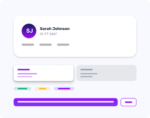 Patient records dashboard