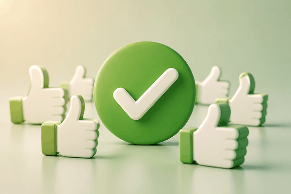 High approval rates