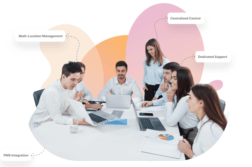 DSO enterprise managing multiple locations with centralized control