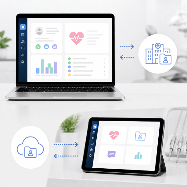 Hospital EHR integration with FHIR and HL7 APIs