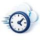 Fast results time icon