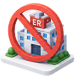 Reduce ER Utilization Icon