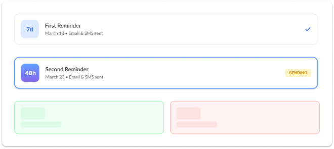 Appointment Reminders UI
