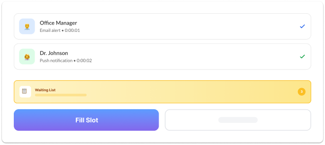 Cancellation Alerts UI