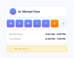 Set Availability
