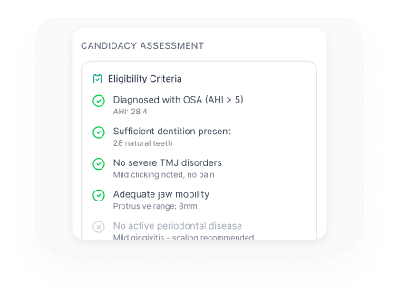 Consultation screen