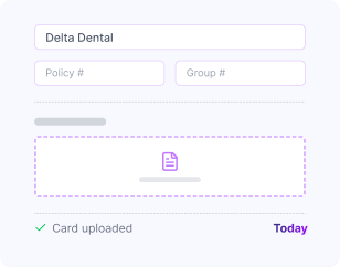 Insurance information form preview
