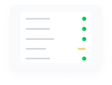 Tracking patient form completion dashboard