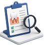 Periodontal diagnosis and treatment plan precedes therapy icon