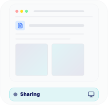 Screen Sharing UI