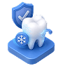 Managing sensitivity after whitening or scaling icon