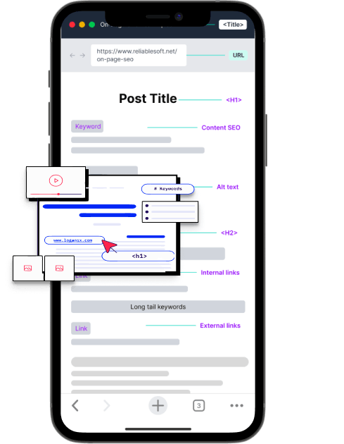 On-page SEO optimization preview