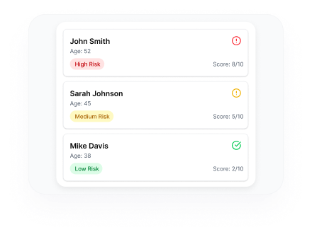 AI-powered sleep apnea screening screen