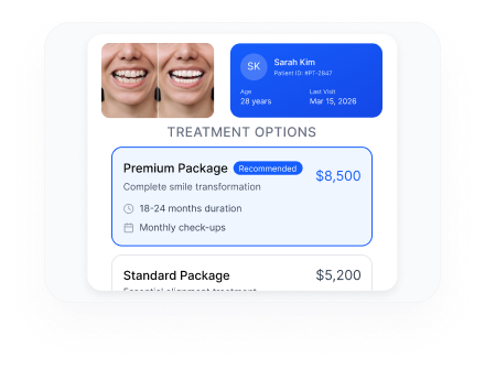 Presentation screen