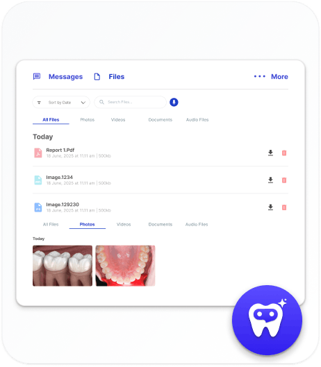 Denvis Co-Pilot interface assisting with clinical documentation and treatment planning
