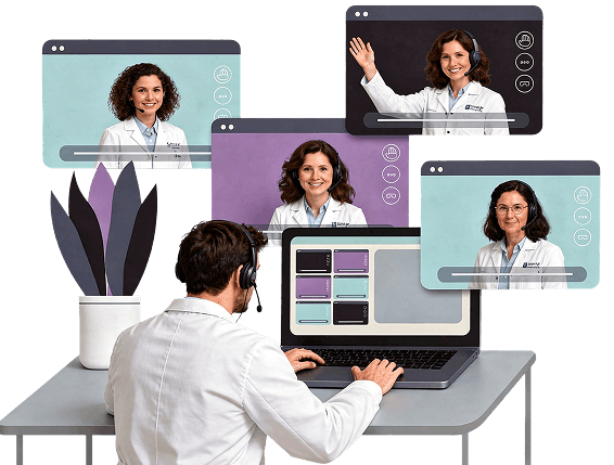 Smart Video Consults Dashboard Preview