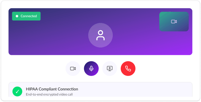 Video consultation interface