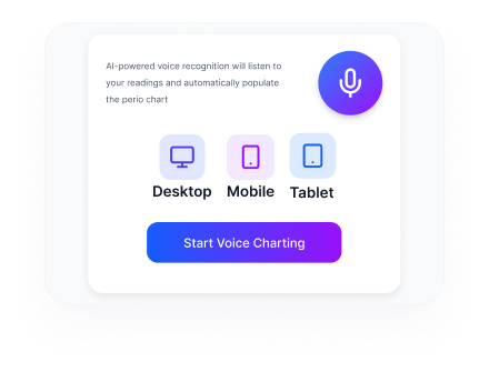 Activate voice charting