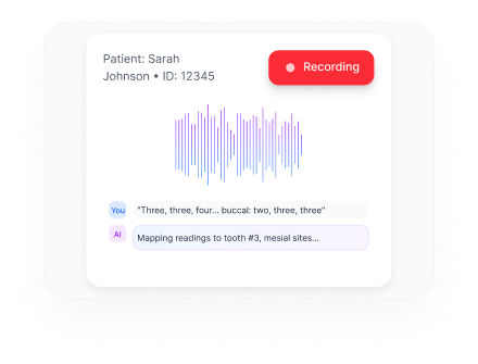 Start probing with voice